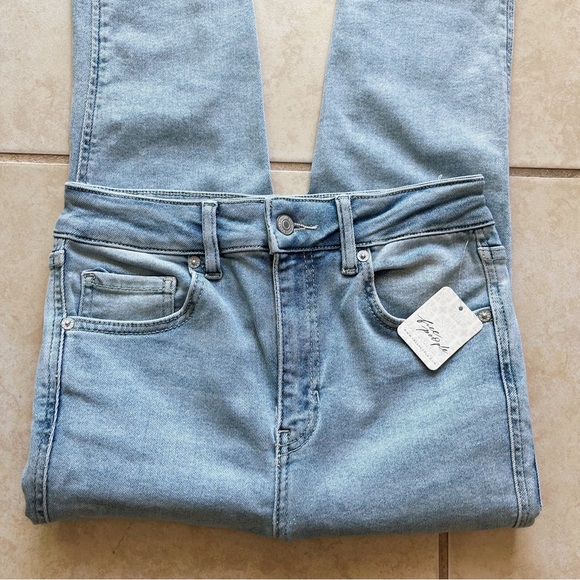 NWT Free People High Rise Light Wash (Havana Blue) - Picture 6 of 11
